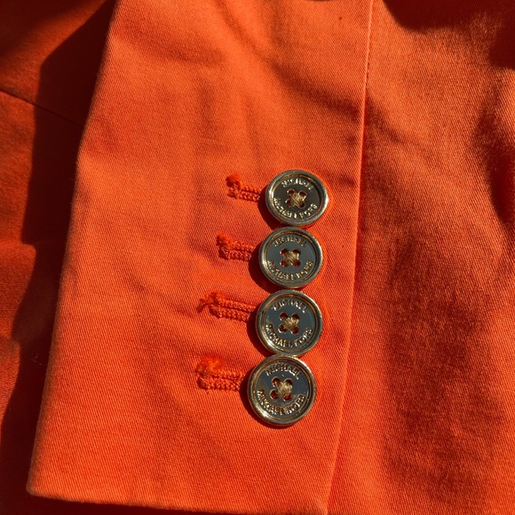 Michael Kors Orange Blazer - Picture 9 of 15